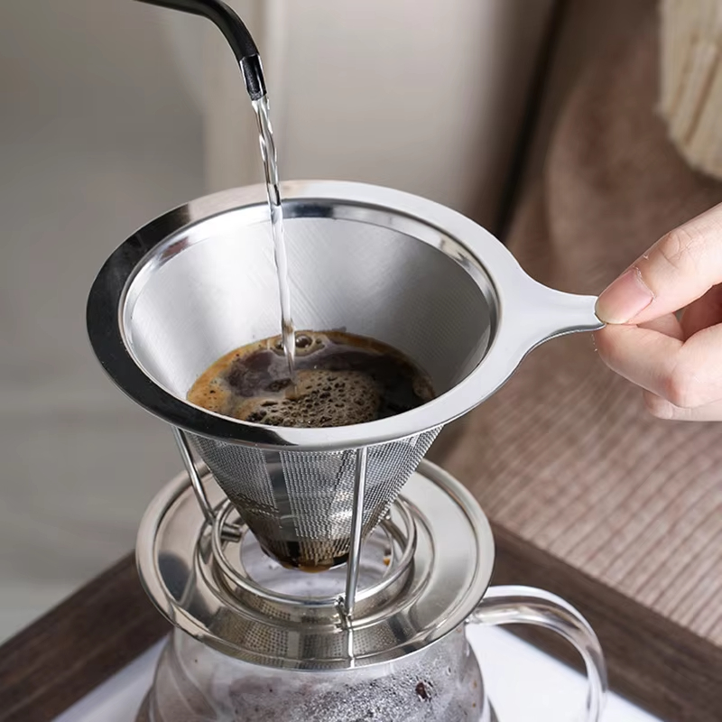 Coffee Equipment Distributor - Filtro de café de aço inoxidável