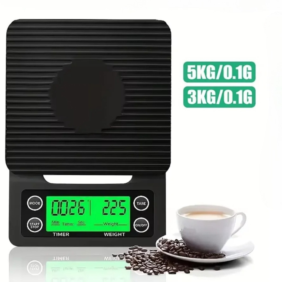 Scale Drip Timer - Balança Digital para Café por Gotejamento