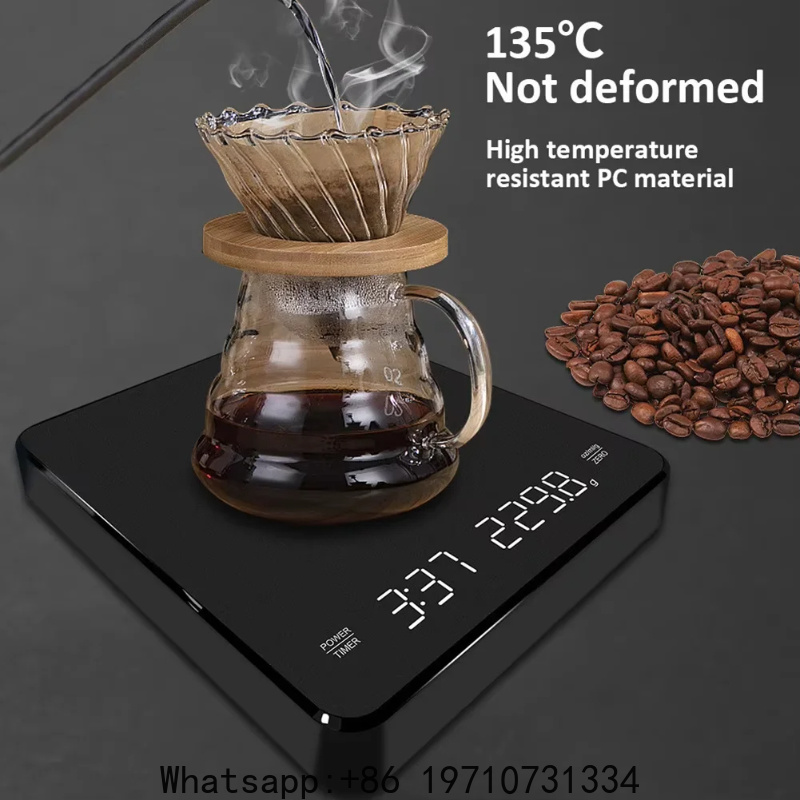 Nova Balança Digital para Café - Scale Drip Timer avaliação e preço