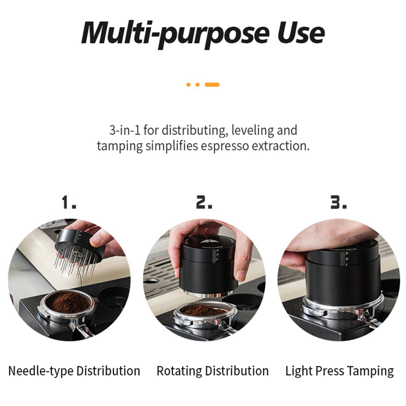 Tamper de café 2 em 1 OANKR co - Coffee Equipment Kit avaliação e preço