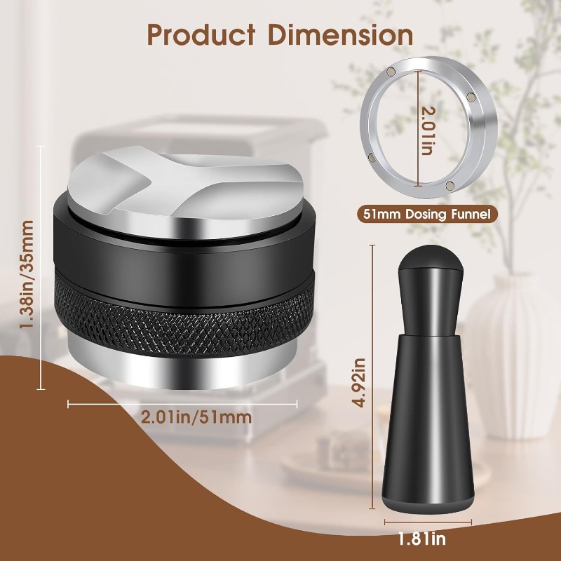 Conjunto de Espresso de 5 peça - Coffee Equipment Kit avaliação e preço